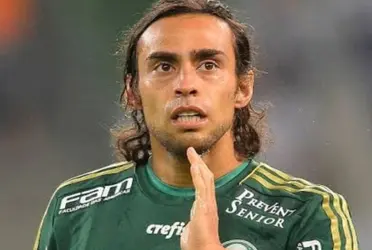 Ex-jogador do Palmeiras faz postagem nas redes ao lado do filho Jorge Ignacio: "Minha energia"