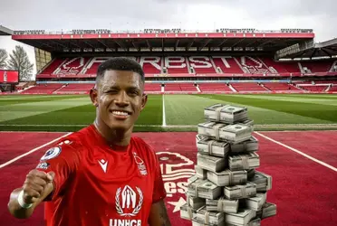 O salário que recebe Danilo no Nottingham Forest
