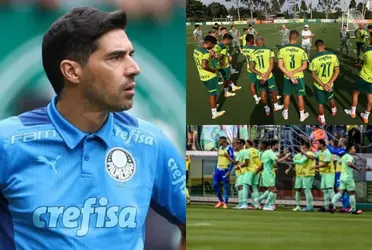 Palmeiras não repetiu o time em sequência de sete jogos em abril