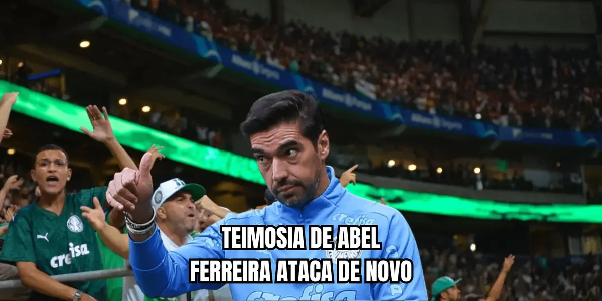 Abel Ferreira insiste em jogadores que não rendem e gera irritação nos torcedores