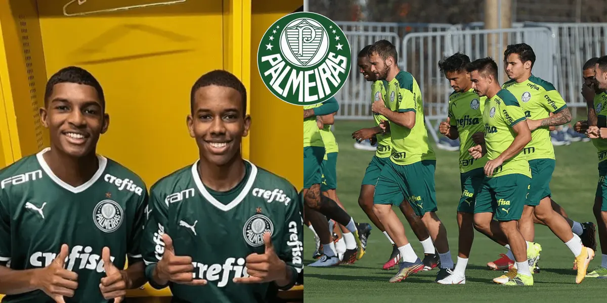 Abel Ferreira juntou a garotada para treinar depois da classificação às quartas da Libertadores.