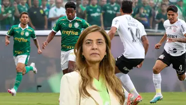 Atleta do Palmeiras é vista em comemoração do Corinthians