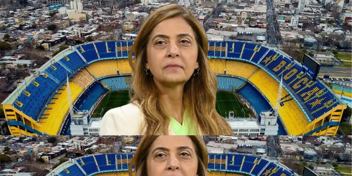 Clube vai jogar a semifinal, mas a presidenta arrumou um jeito de ser a protagonista