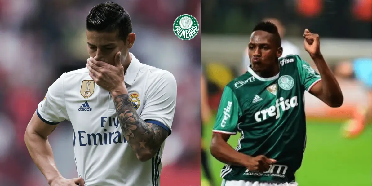 Colombiano deseja voltar ao Palmeiras