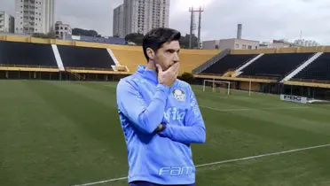 Com problemas no estádio 1º de Maio, o jogo do Palmeiras foi parado