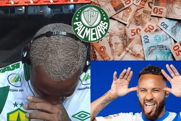 Deyverson chorou ao vivo após relato de Mattos, com quem trabalhou junto na época do Palmeiras.