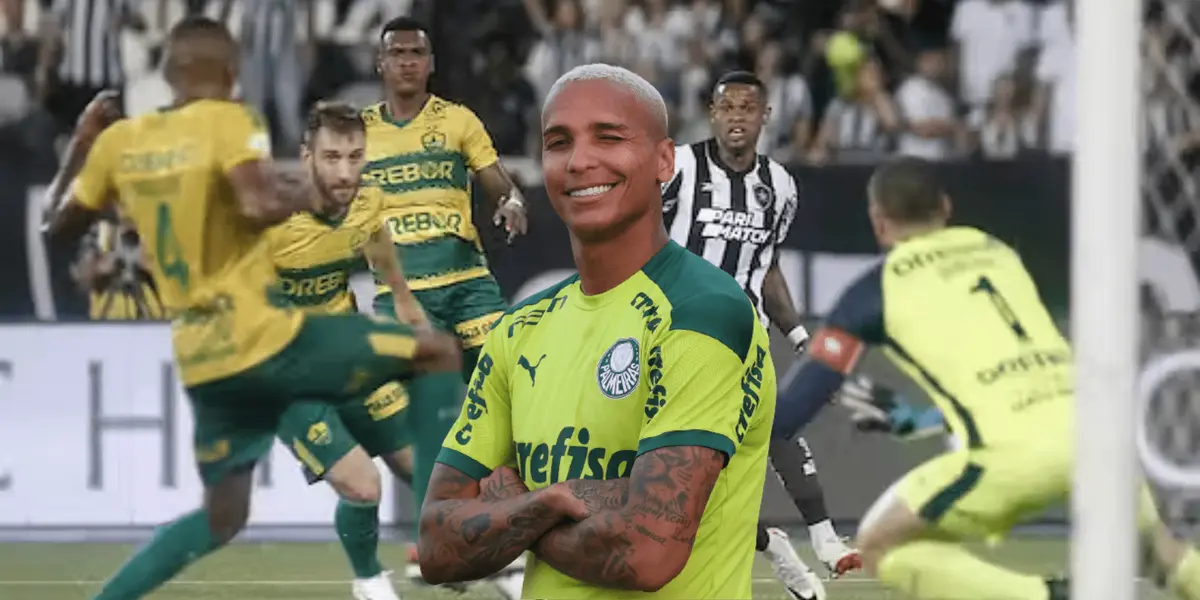 Deyverson mais uma vez ajudou o Palmeiras na busca por um título