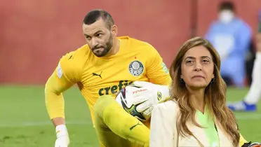 Em diversos momentos, Weverton falhou durante a partida