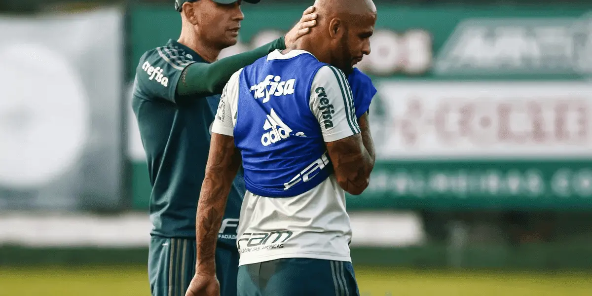 Felipe Melo comentou sobre Abel Ferreira em podcast