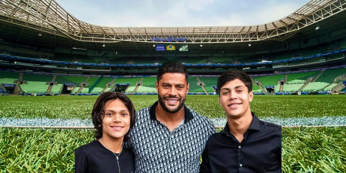 Filho de Hulk, Ian Souza, é observado pelo sub-15 do Palmeiras