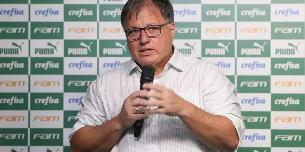 Foi descartada a possibilidade de meio campista chegar ao Palmeiras