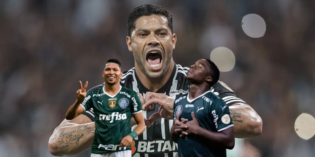 Hulk é o mais bem pago no Atlético-MG, enquanto esse é o conjunto dos salários dos atacantes titulares no jogo contra o Galo