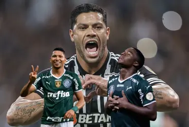 Hulk é o mais bem pago no Atlético-MG, enquanto esse é o conjunto dos salários dos atacantes titulares no jogo contra o Galo