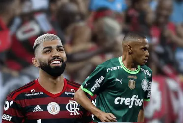 Jogador do Flamengo recebe um dos maiores do Brasil, contrastando com a joia do Palmeiras.