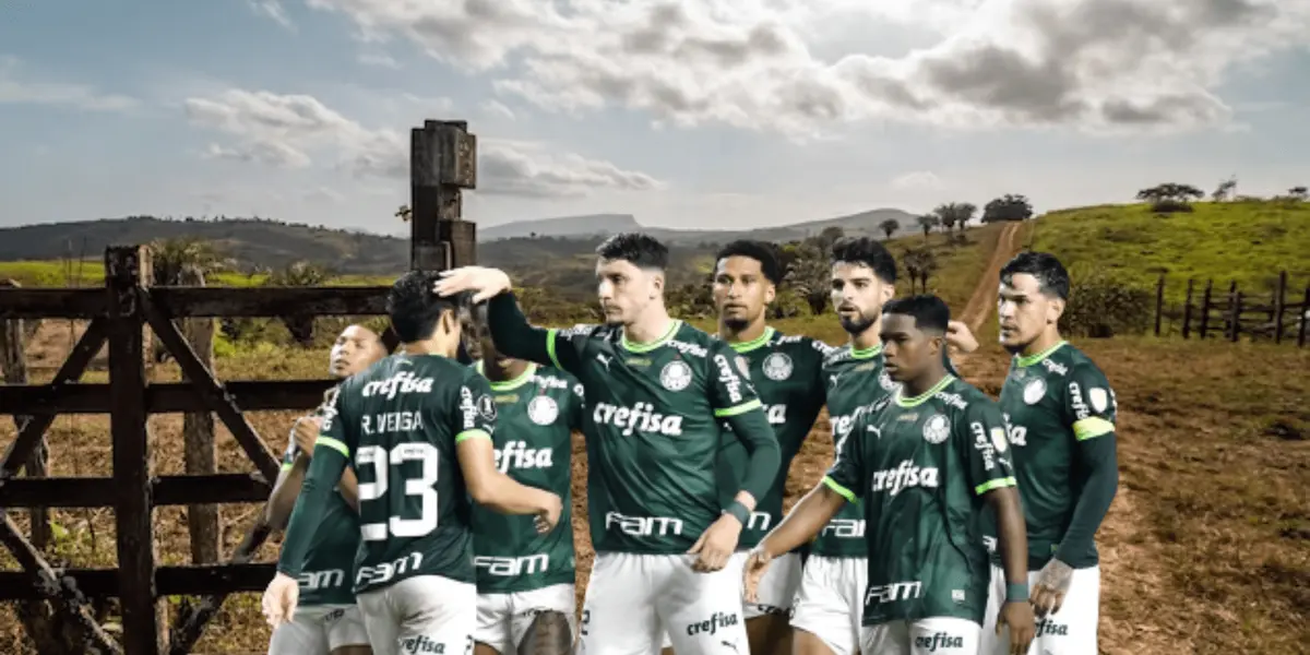 Jogador do Palmeiras gosta da vida no campo