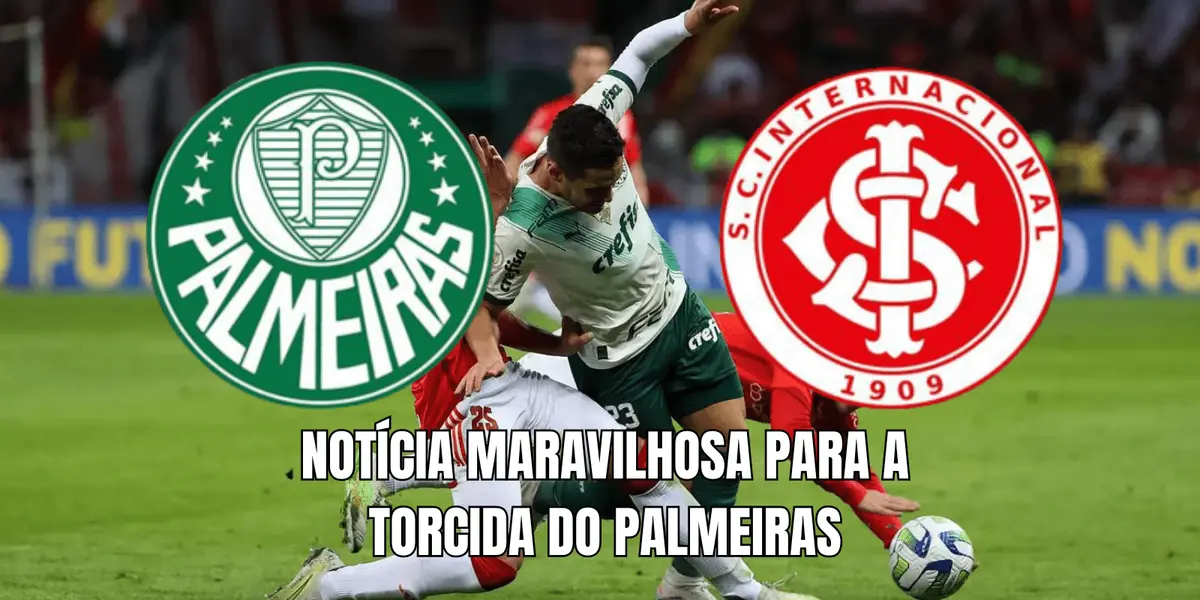 Jogador importante do Internacional não poderá jogar contra o Verdão