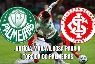 Jogador importante do Internacional não poderá jogar contra o Verdão