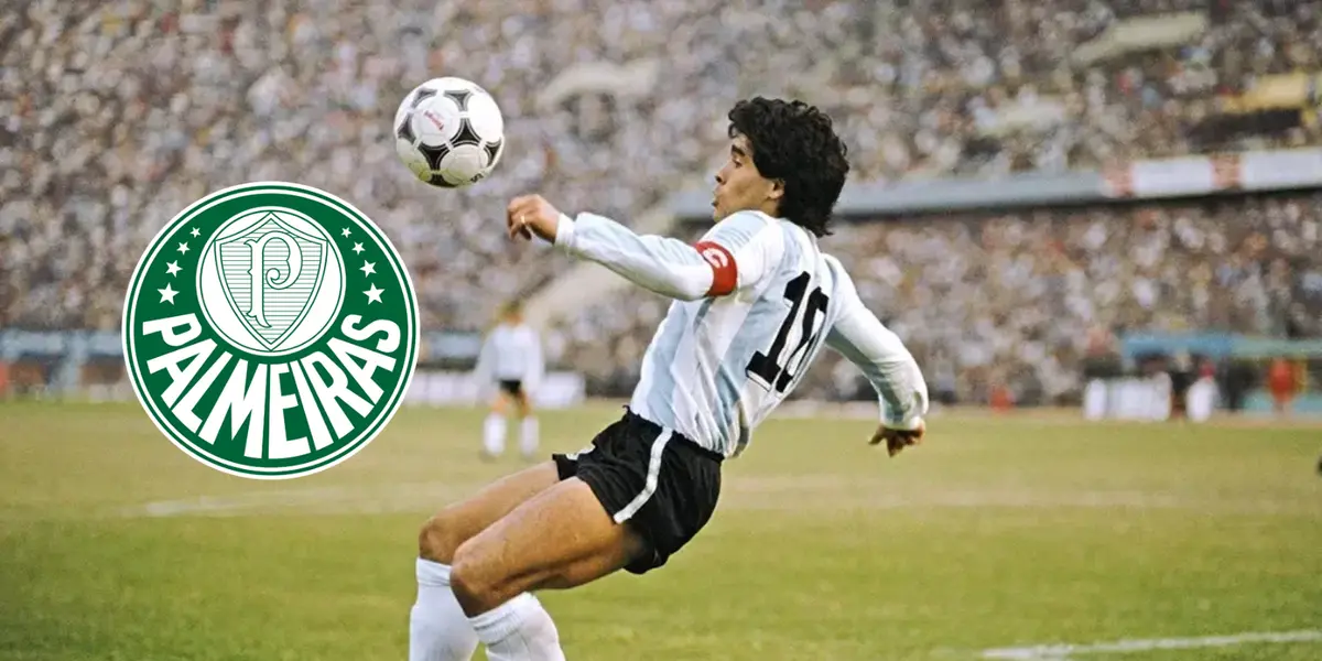 Maradona ficou perto de jogar no Palmeiras nos anos 90 