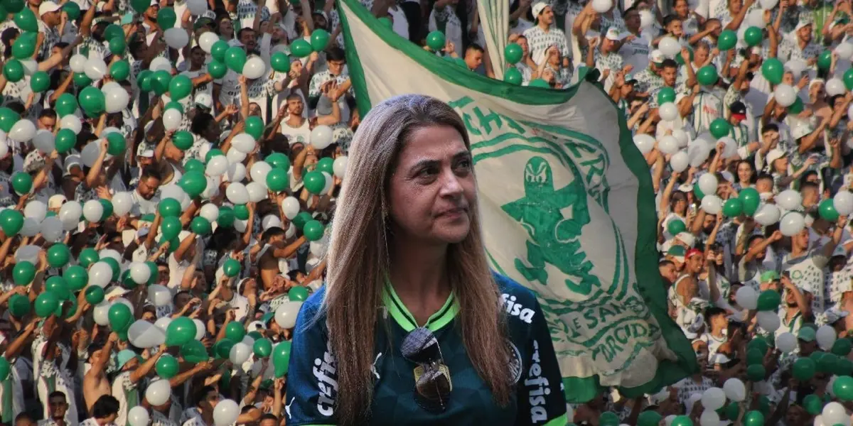 Na entrevista coletiva, Leila Pereira disse que não queria jogadores experientes, mas clube renovou com Marcos Rocha