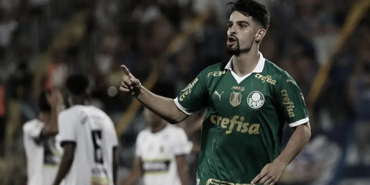 O atacante entrou no decorrer do segundo tempo e salvou o Palmeiras