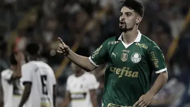 O atacante entrou no decorrer do segundo tempo e salvou o Palmeiras