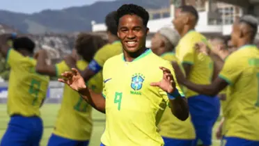 O atacante marcou um dos gols da vitória do Brasil por 2x0