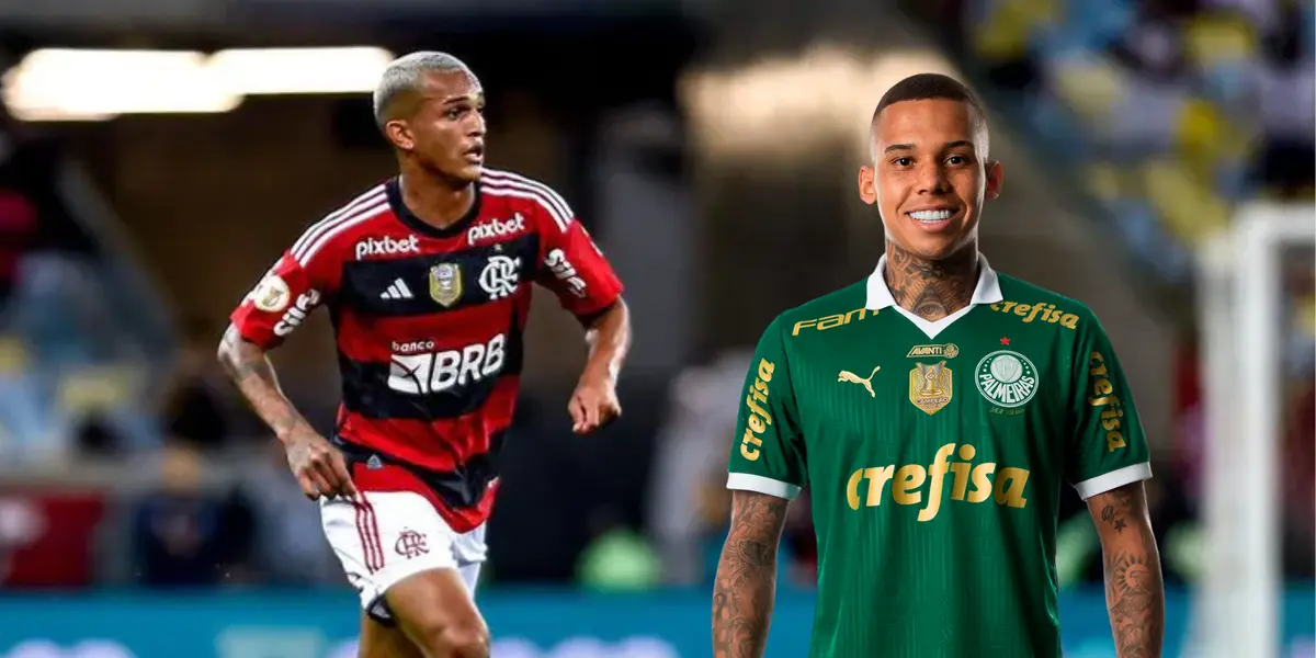 O jogador veio da base, mas não tem muitos minutos no Palmeiras