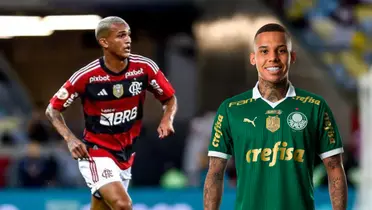 O jogador veio da base, mas não tem muitos minutos no Palmeiras