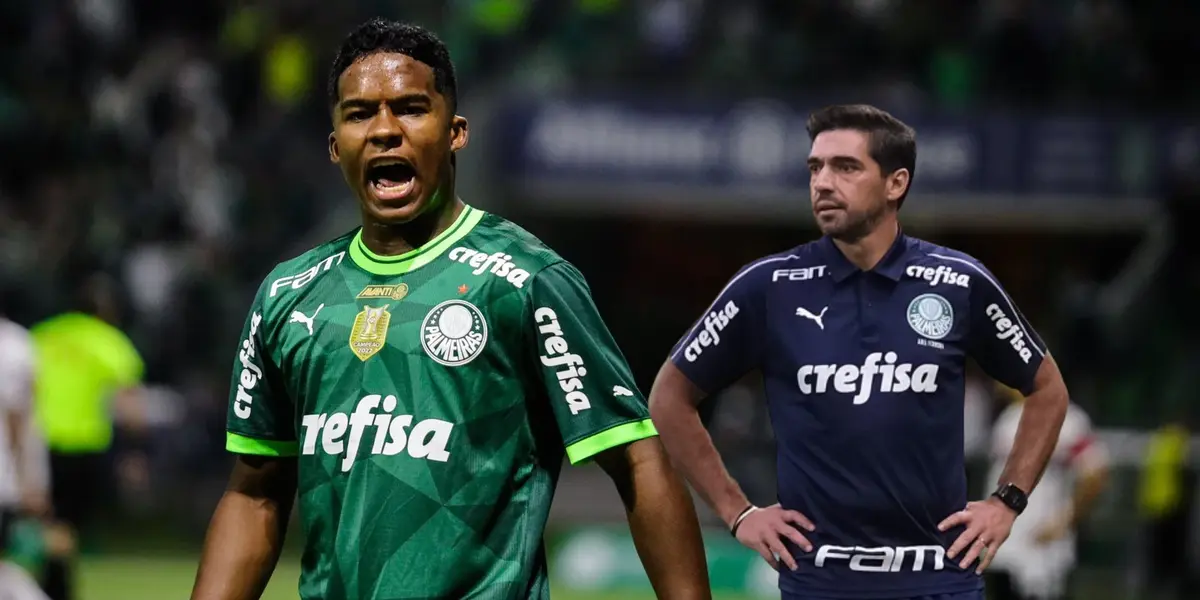 O jovem jogador do Palmeiras não gostou de errar em campo