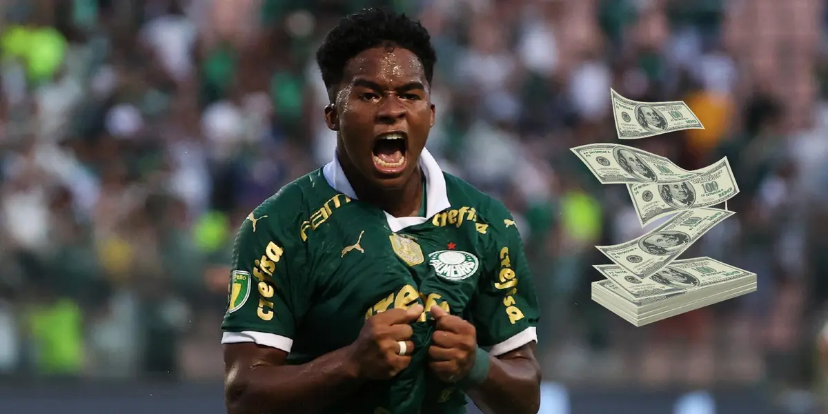 O Palmeiras ainda vai receber R$ 13 milhões com gol de Endrick