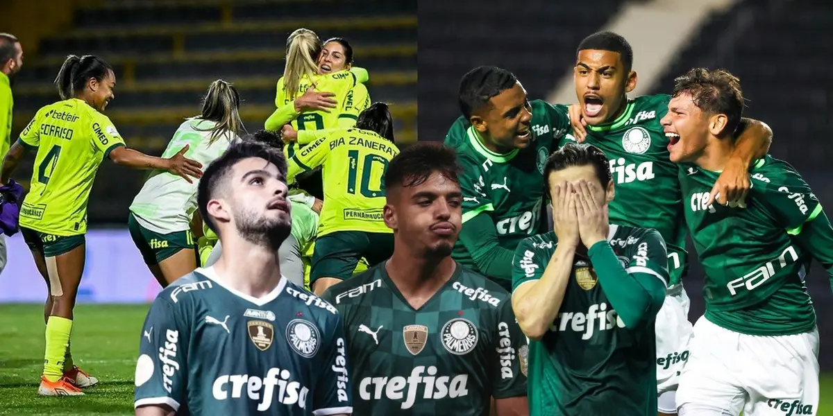 O Palmeiras passa por um final de ano complicado, mas algumas de suas categorias estão muito bem