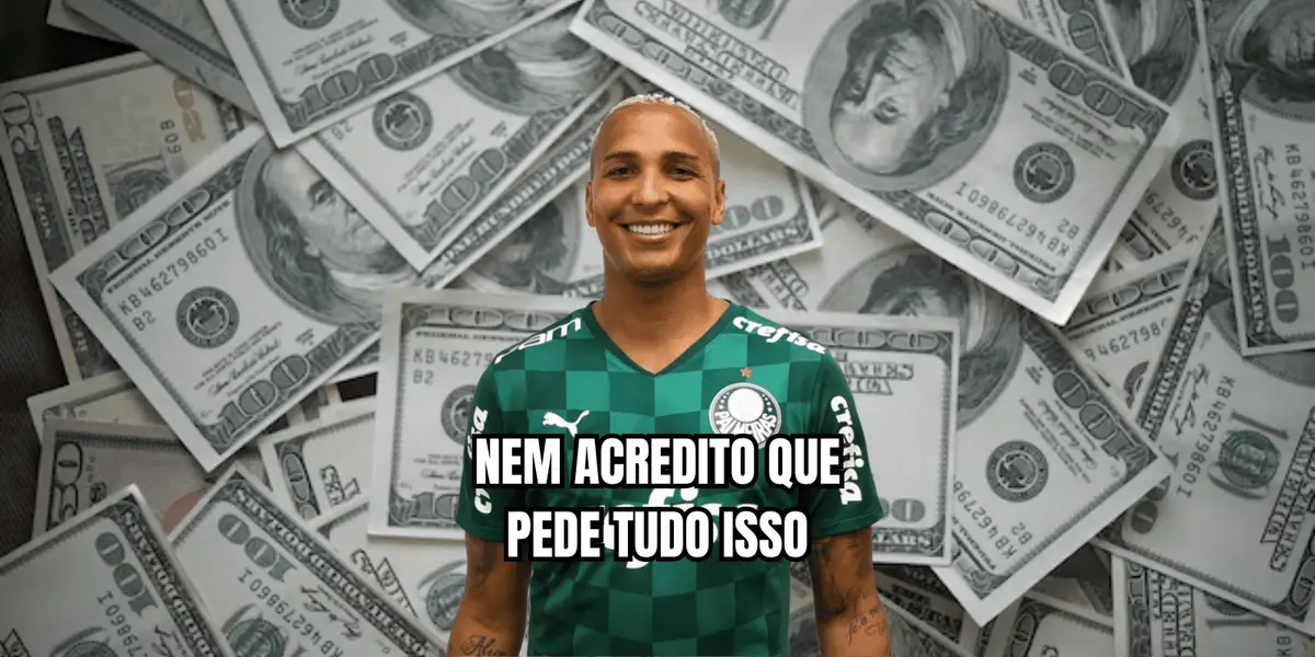 O salário que está sendo especulado para o ex-atacante do Palmeiras