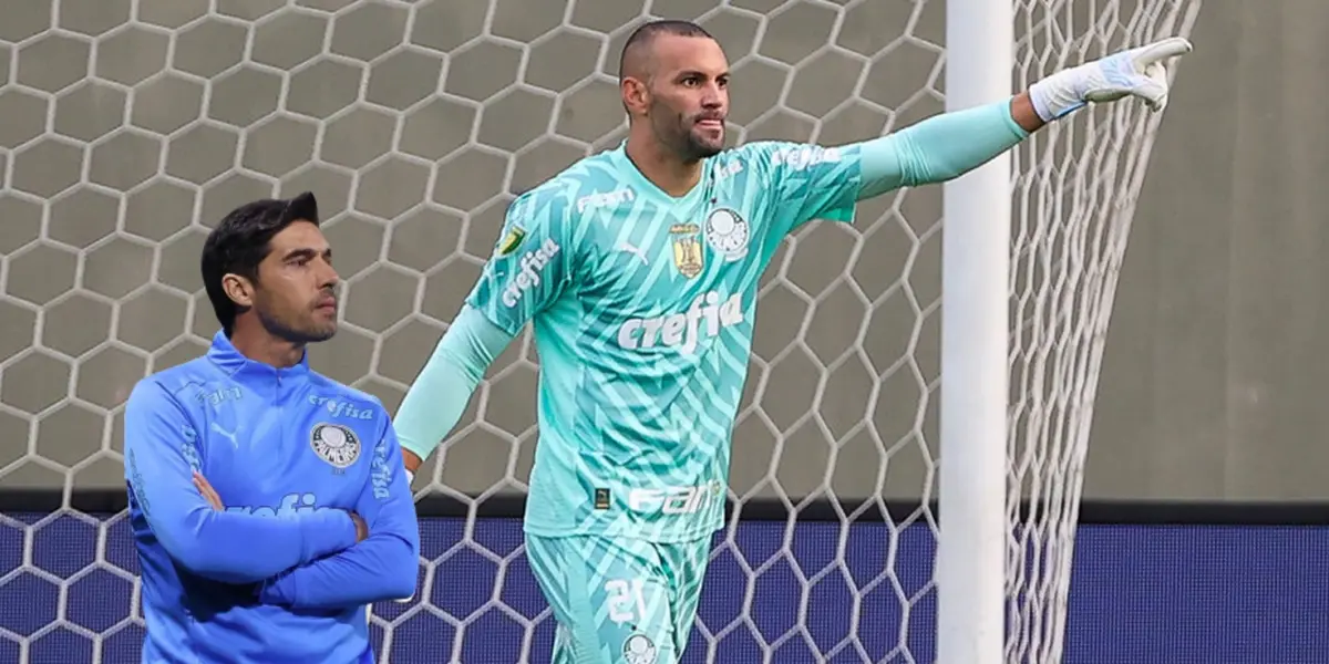 Os torcedores do Palmeiras não estão felizes com Weverton