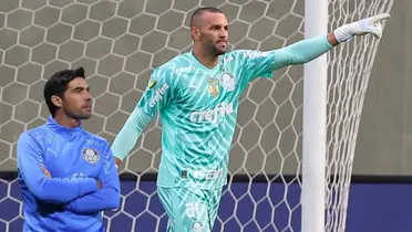 Os torcedores do Palmeiras não estão felizes com Weverton