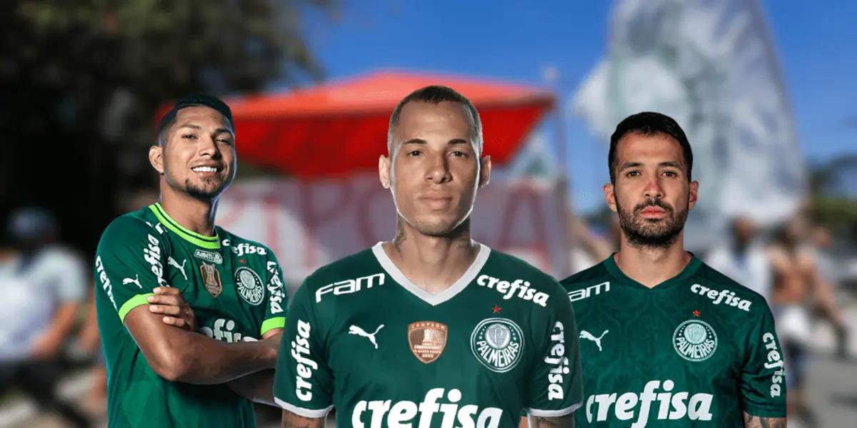 Palmeiras já teve vários jogadores que causaram e “brigaram” com a torcida.