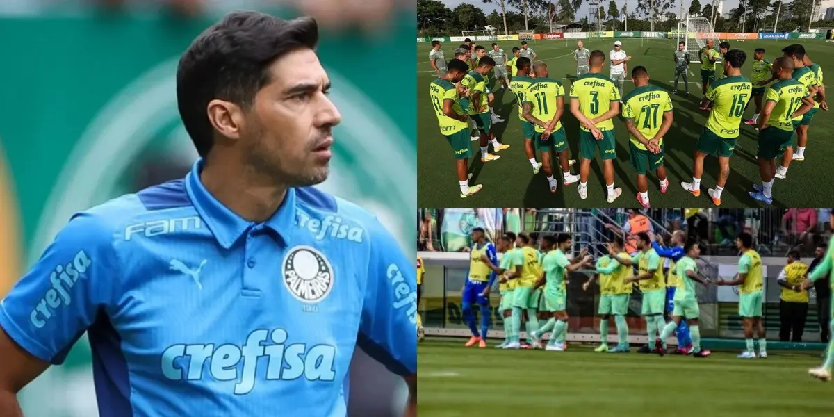 Palmeiras não repetiu o time em sequência de sete jogos em abril