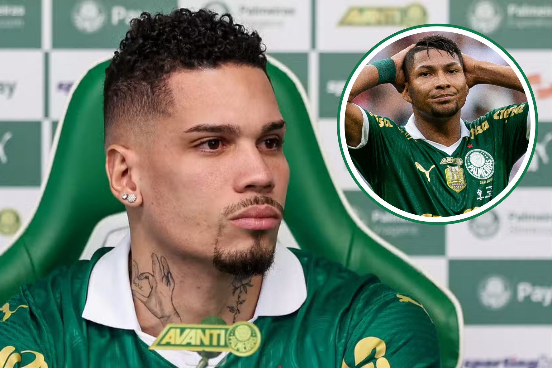 Paulinho não vestirá mais a camisa 10 com o "fico" de Rony