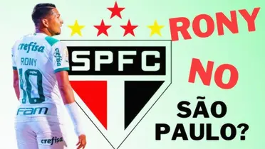 Rony é alvo do São Paulo e pode deixar o Palmeiras